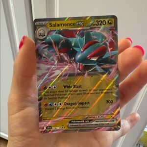 Salamence EX Pokemon Card 114/159 Journey Together